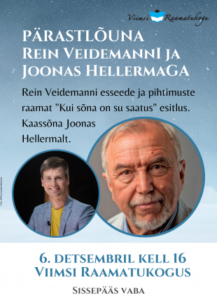 Prastluna Rein Veidemanni ja Joonas Hellermaga