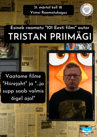Esineb raamatu "101 Eesti filmi" autor Tristan Priimgi
