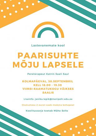 Paarisuhte mju lapsele 