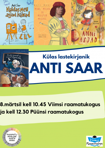 Klas lastekirjanik Anti Saar