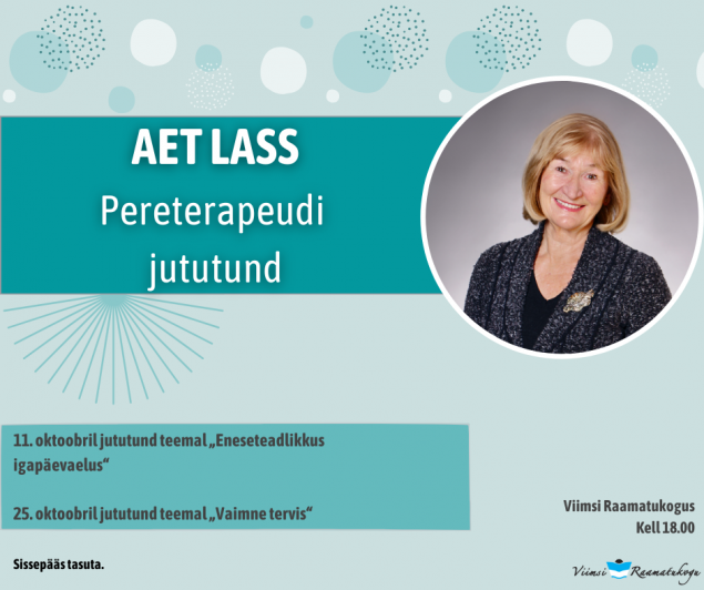 Aet Lass. Pereterapeudi jututund