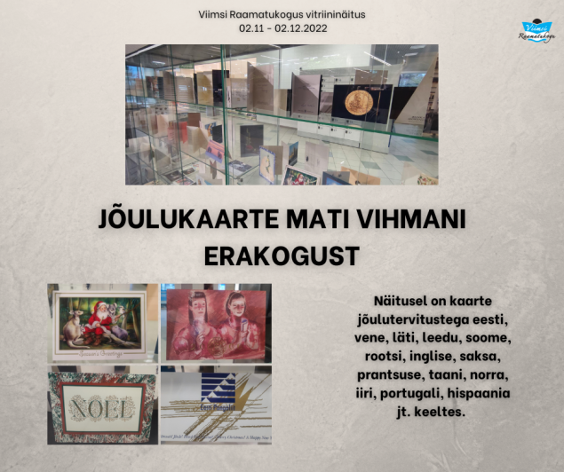 Julukaarte Mati Vihmani erakogust