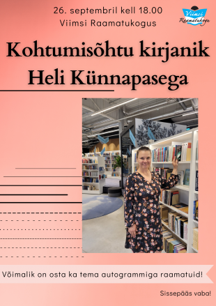 Kohtumine kirjanik Heli Knnapasega