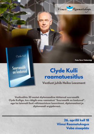 Clyde Kulli raamatuesitlus