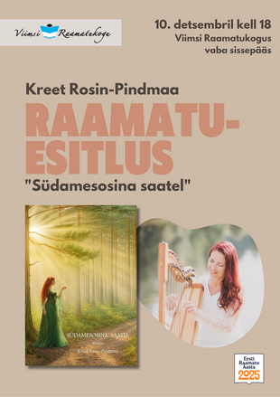 Raamatuesitlus: Kreet Rosin-Pindmaa ''Sdamesosina saatel''