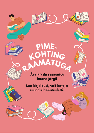 Noortele: pimekohting raamatuga
