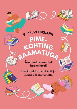 Noortele: pimekohting raamatuga