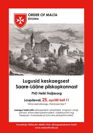 Loeng „Lugusid keskaegsest Saare-L��ne piiskopkonnast“