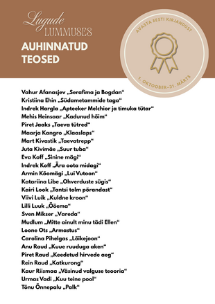Lugude lummuses: lugemisprogramm t�iskasvanutele