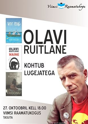 Olavi Ruitlane kohtub lugejatega