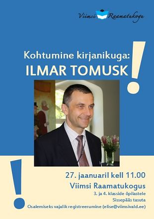 Lastele: Kohtumine kirjanik Ilmar Tomuskiga