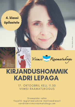 Kirjandushommik Kadri Lepaga